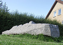 Udstilling med stenskulpturer af Josef Salamon